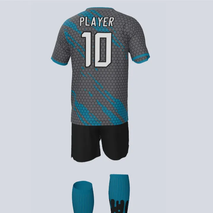 Gear Premium Hex Custom Soccer Uniform w/Custom Socks