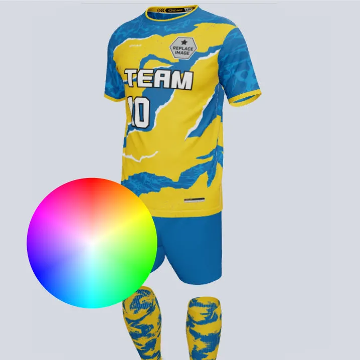 Gear Premium Tear Custom Soccer Uniform w/Custom Socks