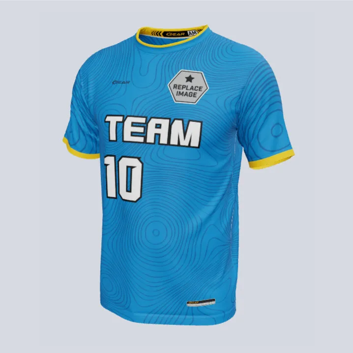 Gear Premium Topo Custom Soccer Uniform w/Custom Socks