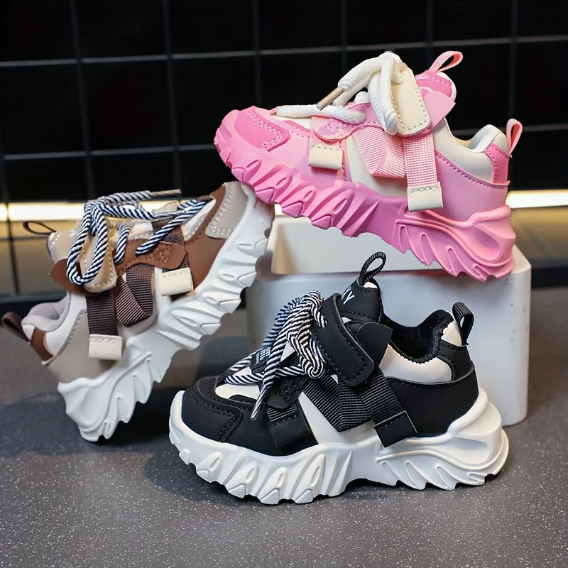 Girls Casual Cute Low Top Platform Sneakers  Wear-resistant VIP DEALS