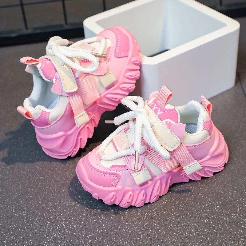 Girls Casual Cute Low Top Platform Sneakers  Wear-resistant VIP DEALS