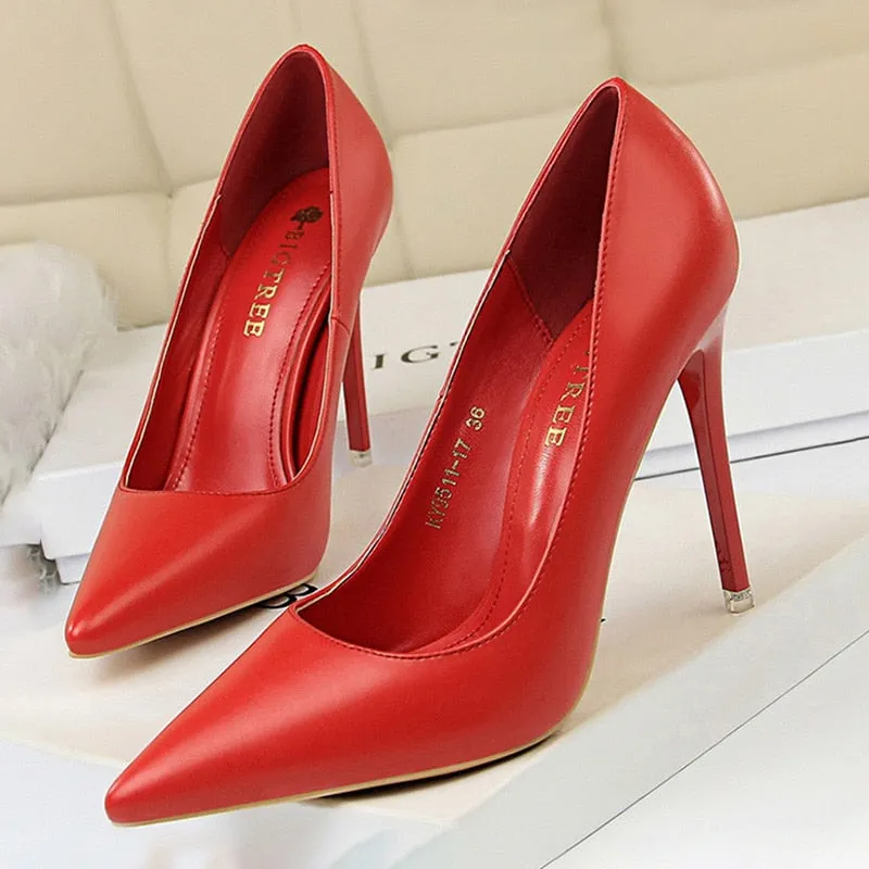 High Heels Shoes Black Pink White Shoes Stiletto Heels