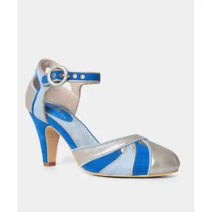 Joe Browns Devine Deco BLUE MULTI  Shoes KC288A