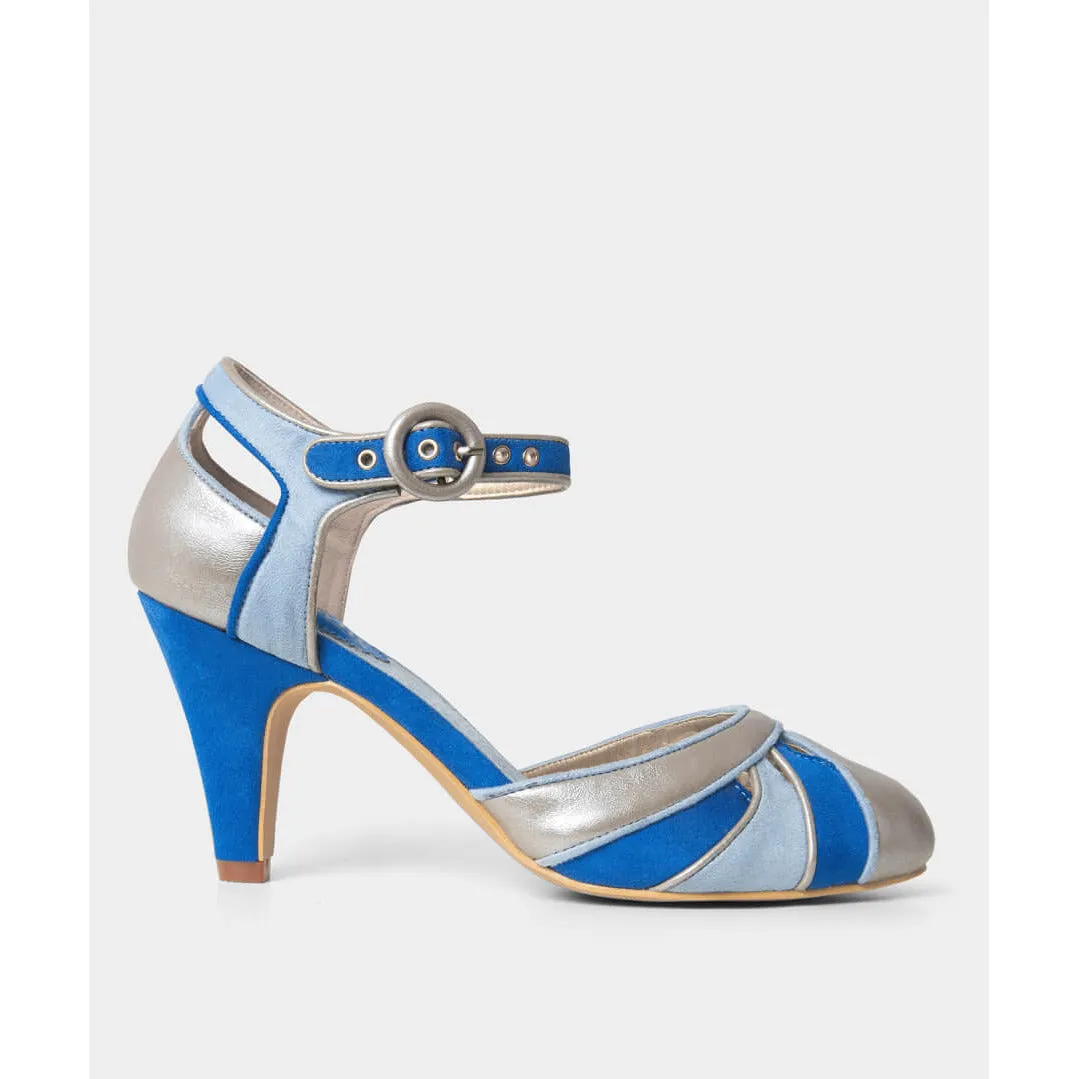 Joe Browns Devine Deco BLUE MULTI  Shoes KC288A