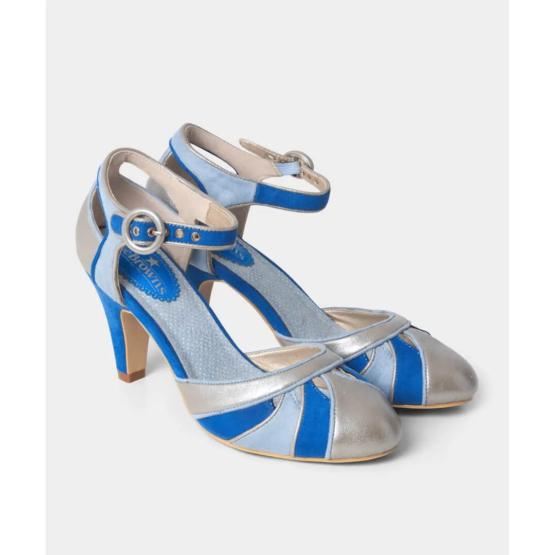 Joe Browns Devine Deco BLUE MULTI  Shoes KC288A