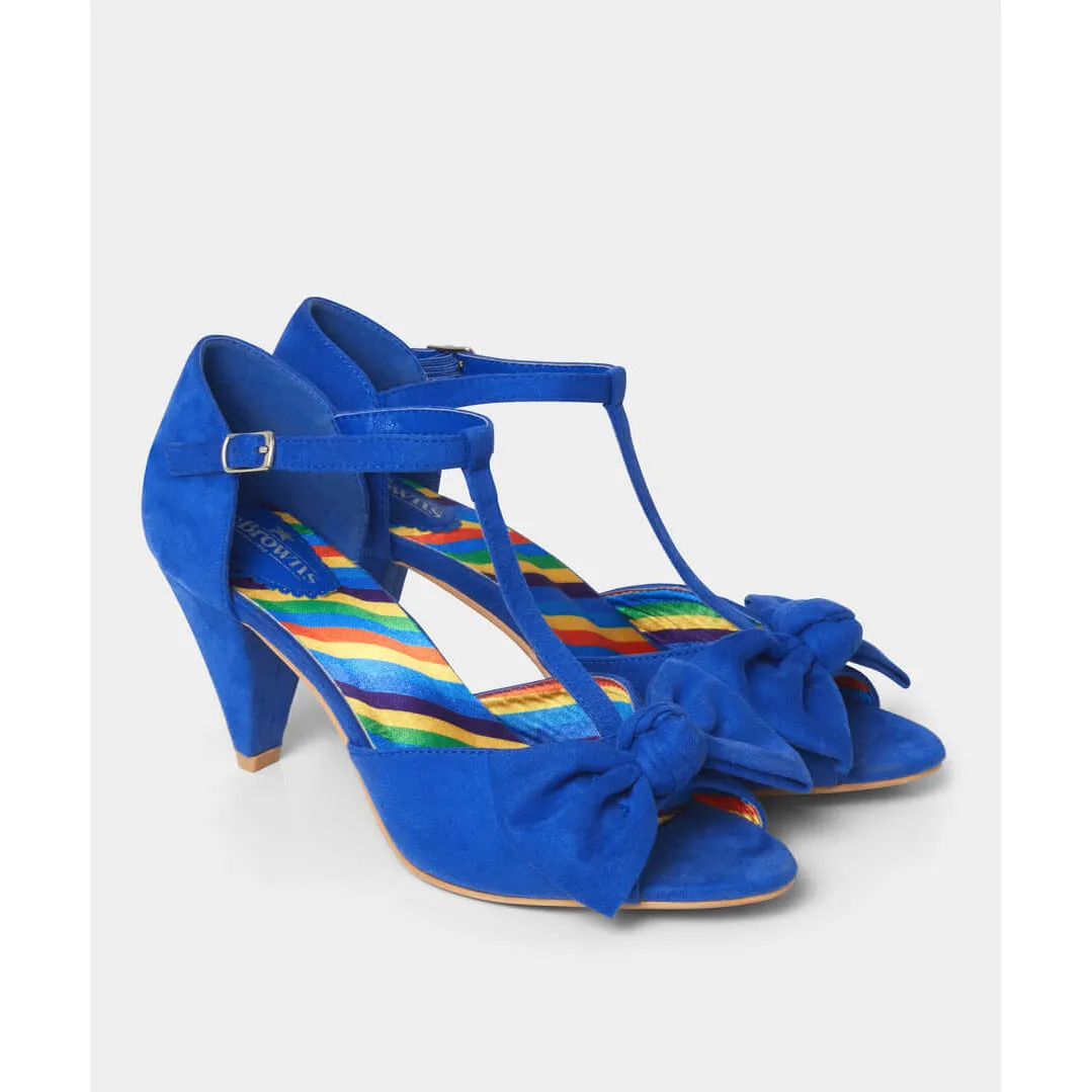 Joe Browns Occasion Wear Shoe Sensational BLUE KC294B