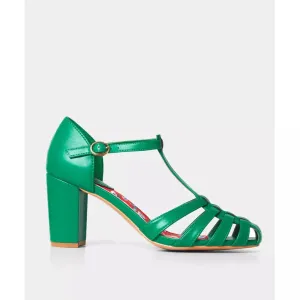 Joe Browns Occasion Wear Shoe Vintage Vibes GREEN KC291A