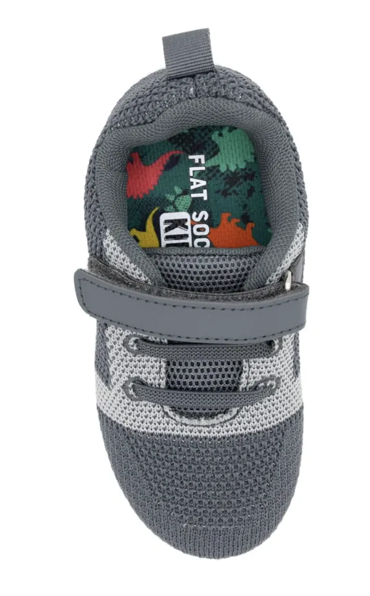KIDS FLAT SOCKS MESH | DINOSAUR