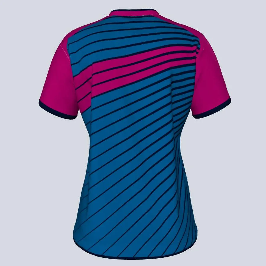 Ladies V-Burst Custom Jersey