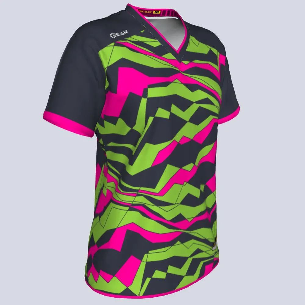 Ladies V-Trace Custom Jersey