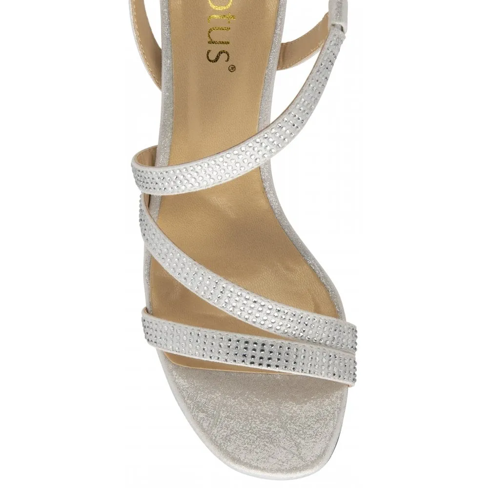 Lotus Occasion Wear Sandal Bernadett SILVER uls377