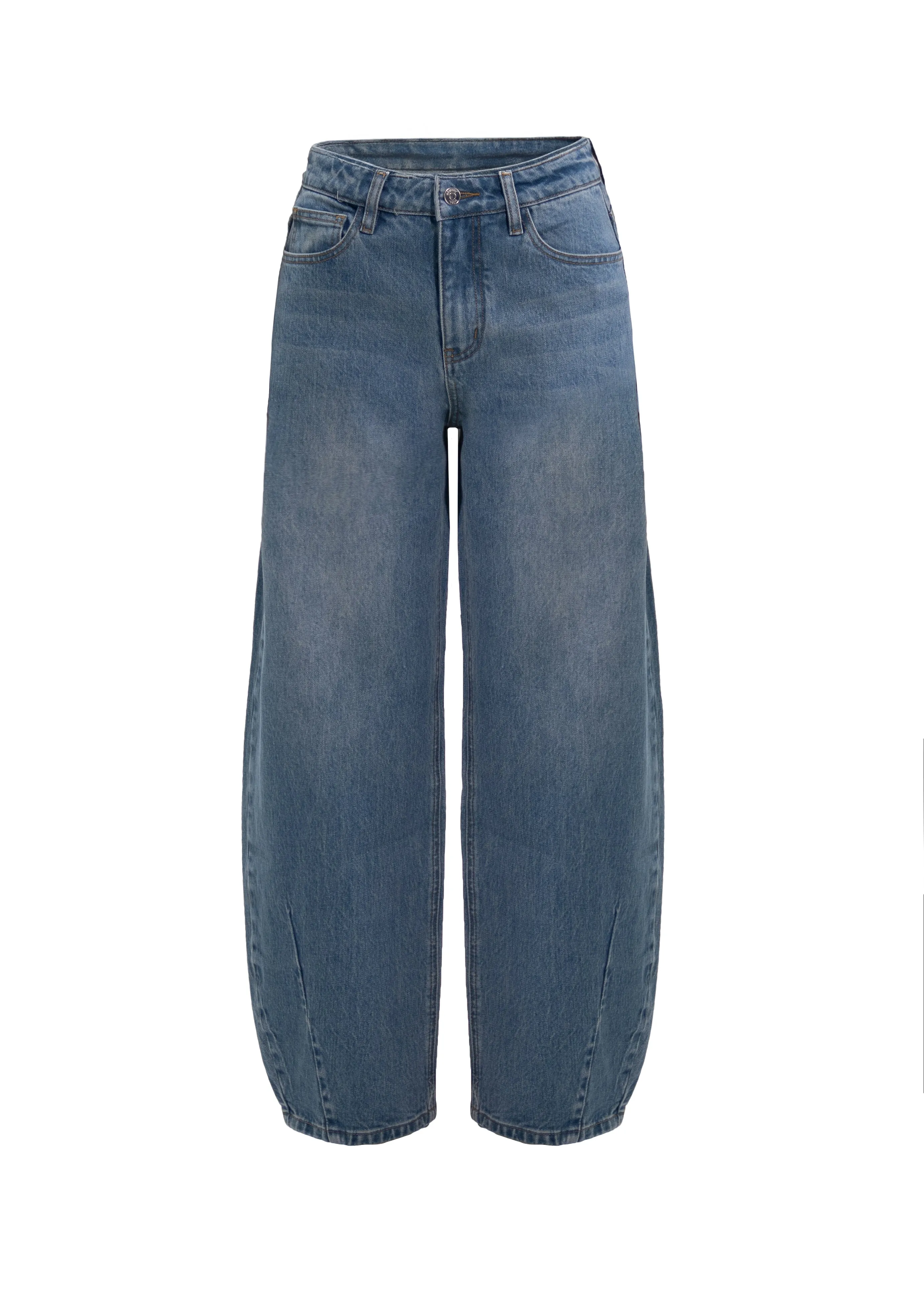 MALIA RELAXED JEANS / BLUE STEM