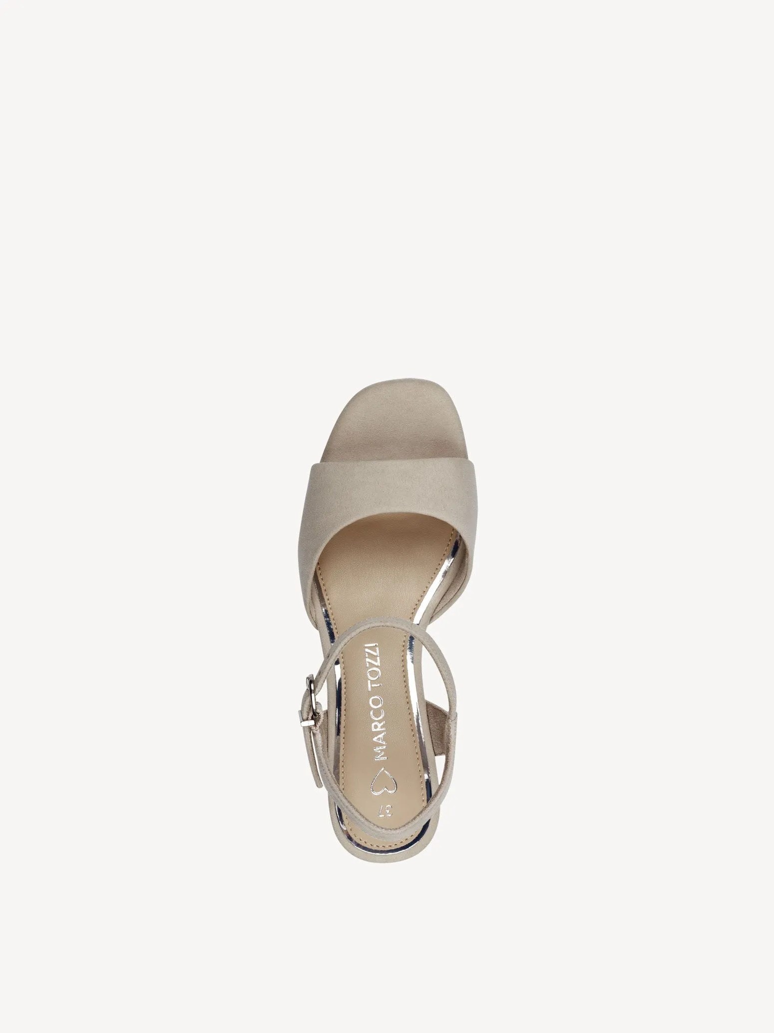 Marco Tozzi Occasion Shoe 28335-42 DUNE Block Heel Sandal 28335-42