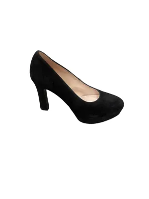 Marian black suede shoes