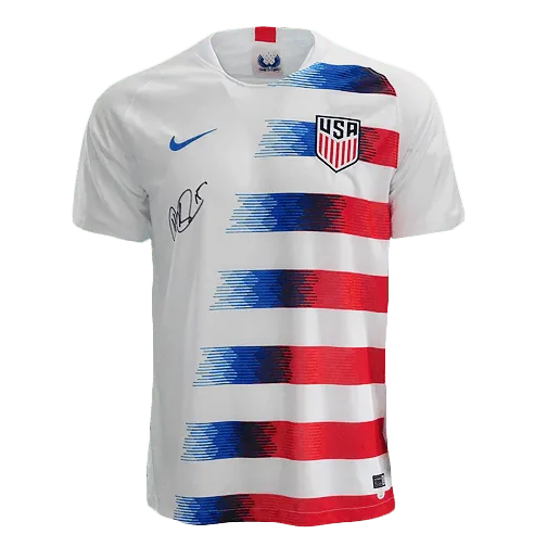 Megan Rapinoe Signed USA White Soccer Jersey (JSA)