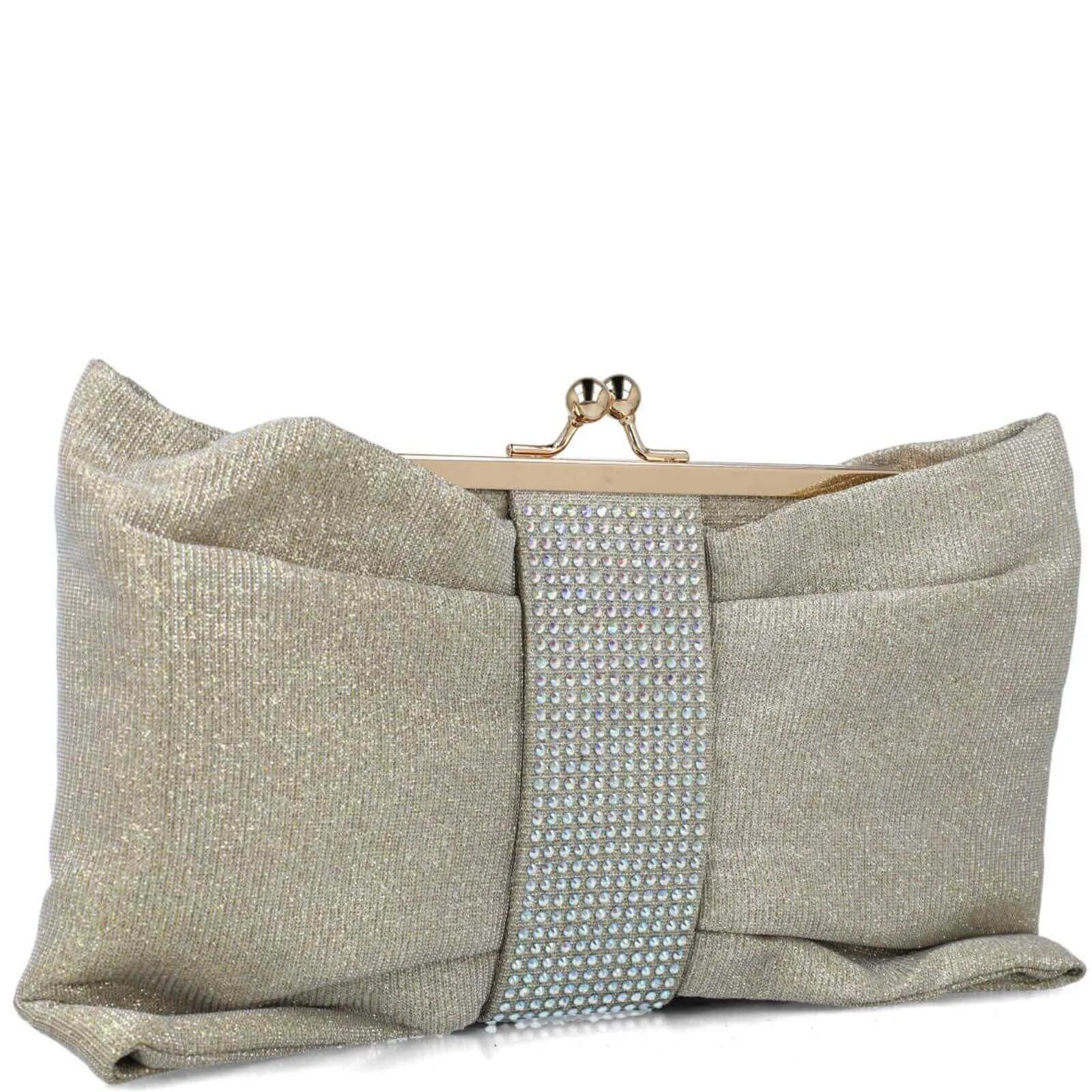 Menbur Gold Sparkly Bag