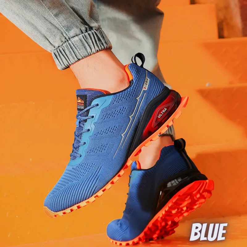 Men's Running Shoes Breathable Mesh Running Shoes Men's Trail Running Shoes