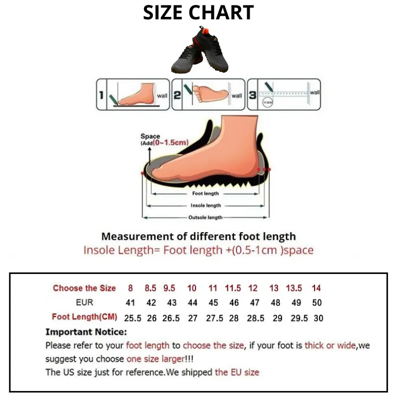 Men's Running Shoes Breathable Mesh Running Shoes Men's Trail Running Shoes