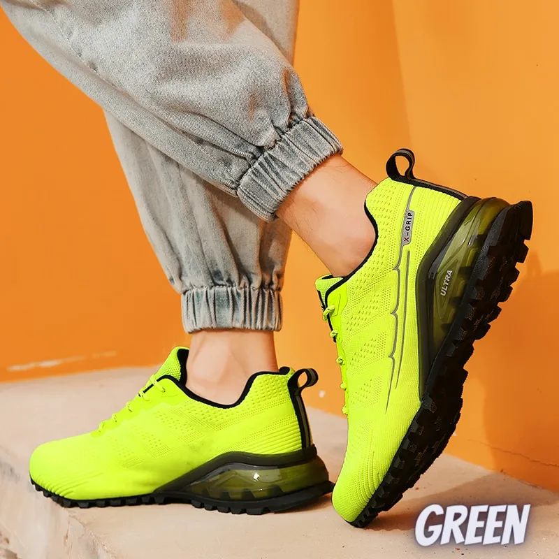 Men's Running Shoes Breathable Mesh Running Shoes Men's Trail Running Shoes