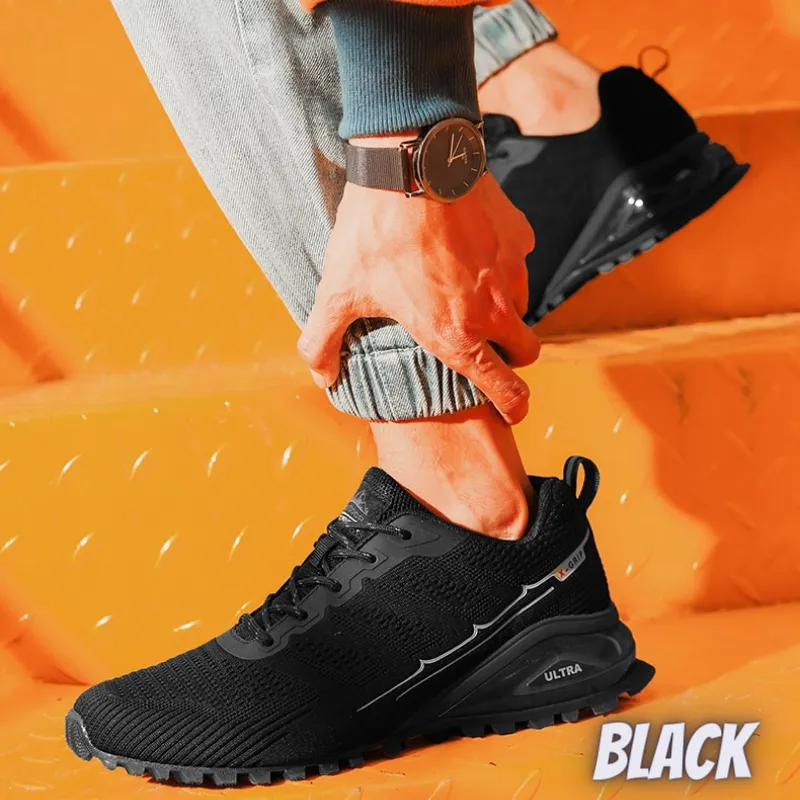 Men's Running Shoes Breathable Mesh Running Shoes Men's Trail Running Shoes
