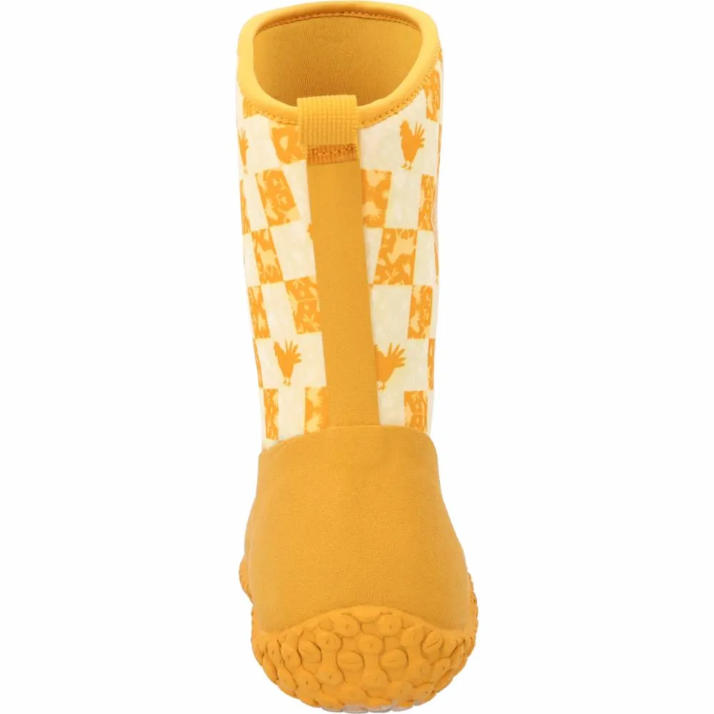 Muck Footwear Women MUCKSTER II MID YELLOW/FARMPRINT