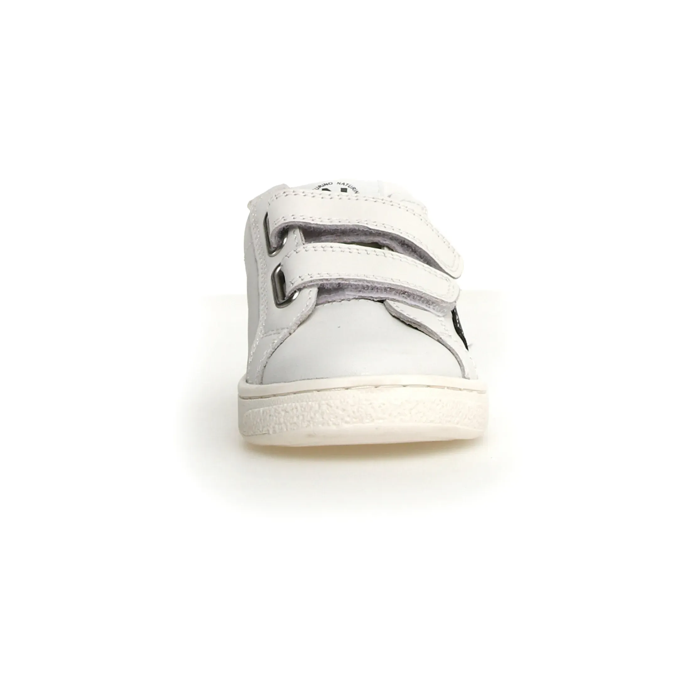 Naturino Boy's and Girl's Pinn Vl Casual Shoes - White / Black / Oltremare