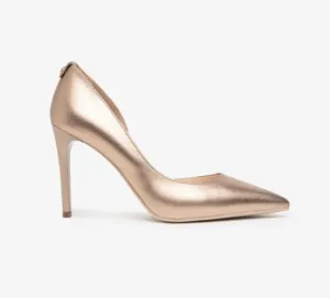NeroGiardini metallic bronze stilettos