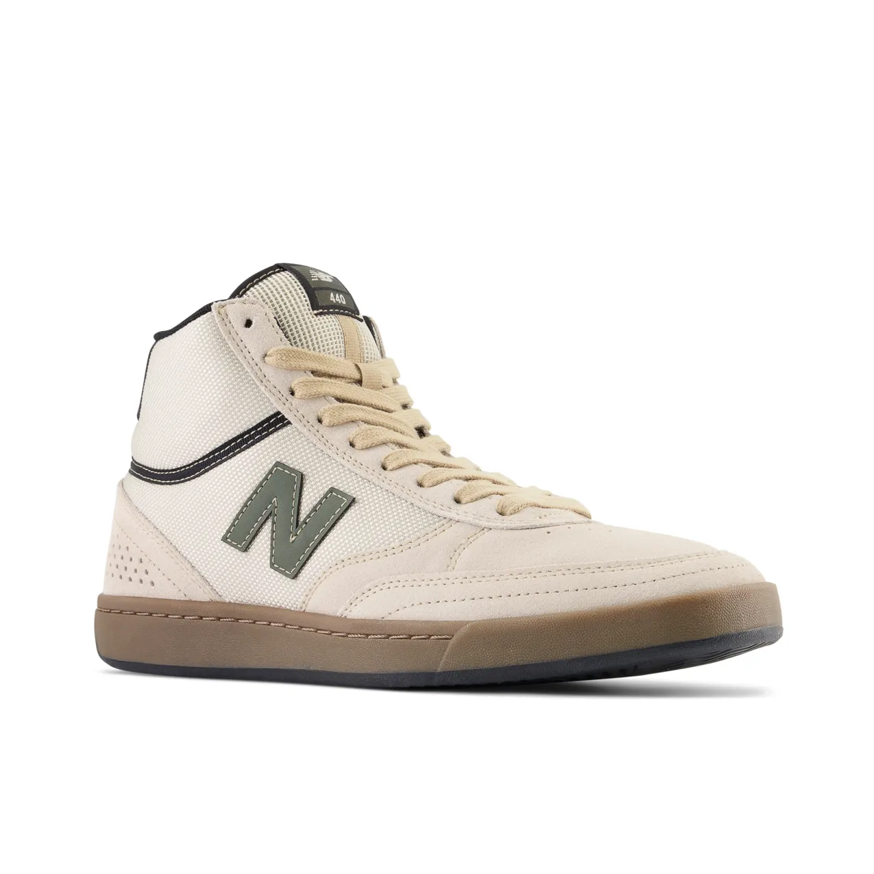 New Balance Numeric Men's 440 High Sea Salt Forest Green Shoes
