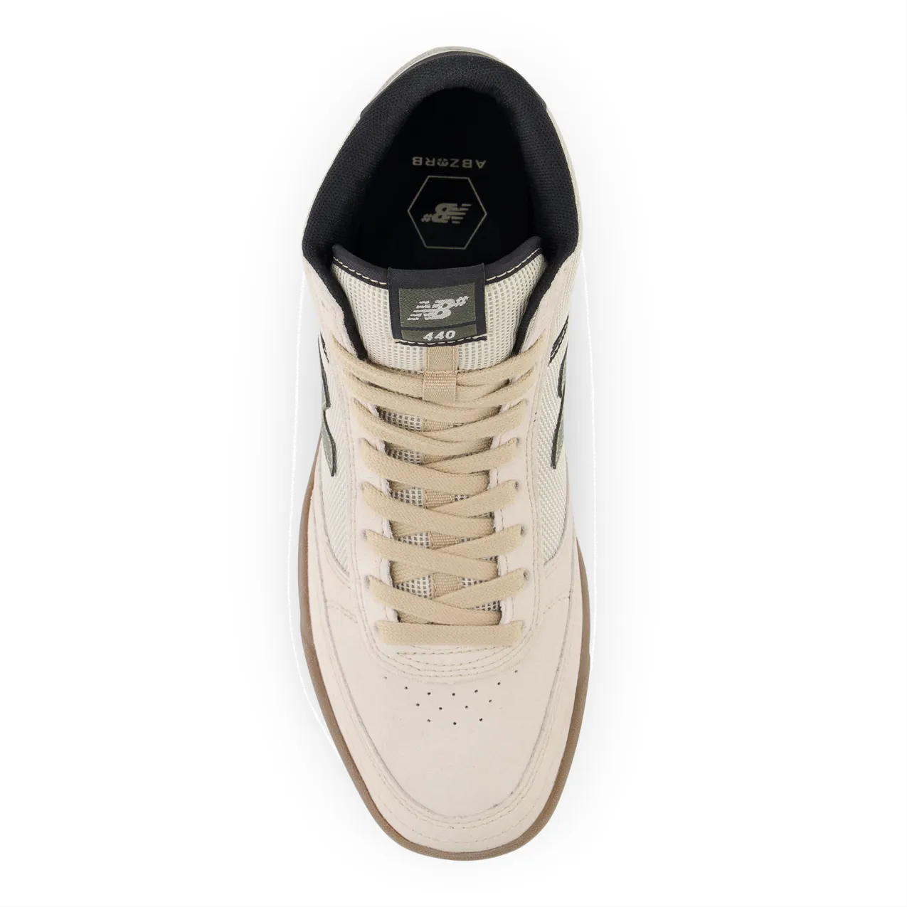 New Balance Numeric Men's 440 High Sea Salt Forest Green Shoes