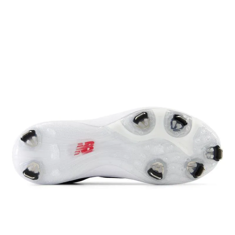 New Balance Women's FuelCell FUSE v4 Metal Fastpitch Softball Cleats - Black / Optic White - SMFUSEK4