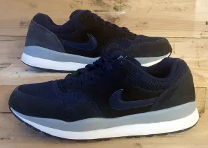 Nike Air Safari Low Textile/Suede Trainers UK7/US8/EU41 371740-444 Dark Obsidian