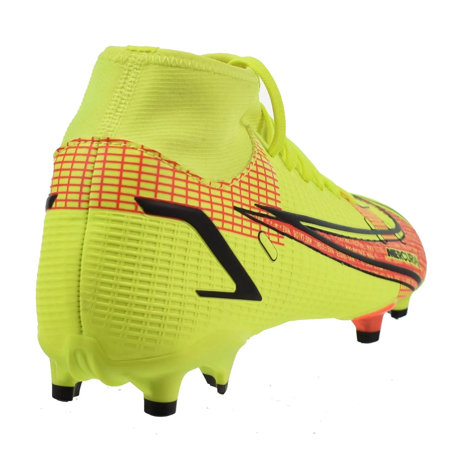 Nike Mercurial Superfly 8 Academy FGMG Men's Soccer Cleats Volt-Black