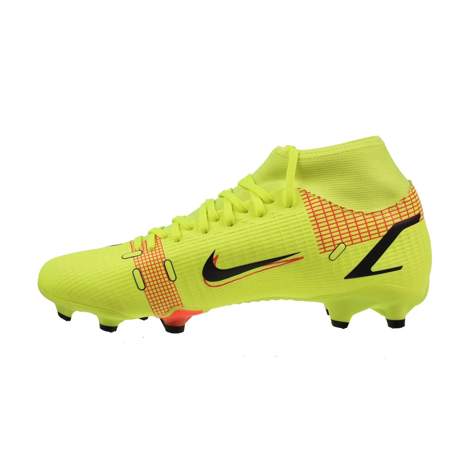 Nike Mercurial Superfly 8 Academy FGMG Men's Soccer Cleats Volt-Black