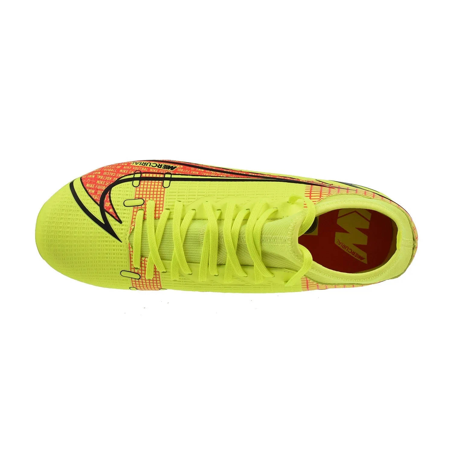 Nike Mercurial Superfly 8 Academy FGMG Men's Soccer Cleats Volt-Black