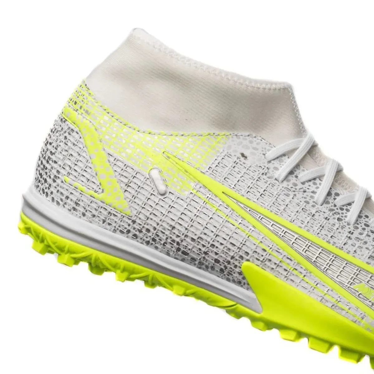Nike Mercurial Superfly 8 Academy TF Silver Safari/Black/Metallic Silver/Volt