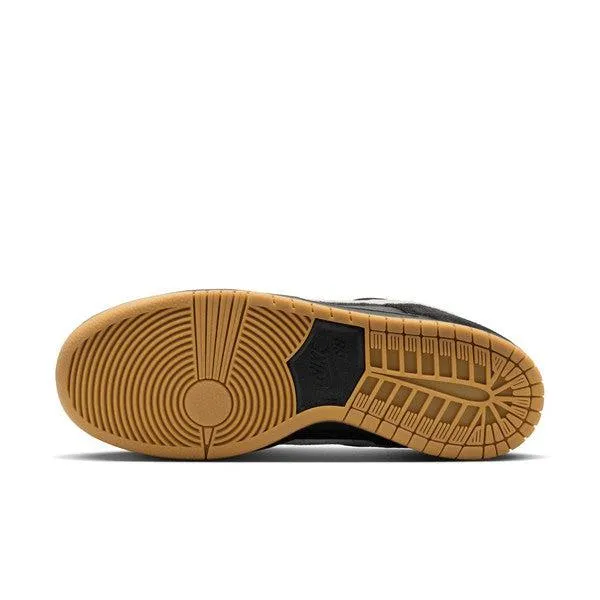 Nike SB Dunk Low Pro Black - White - Gum Light Brown