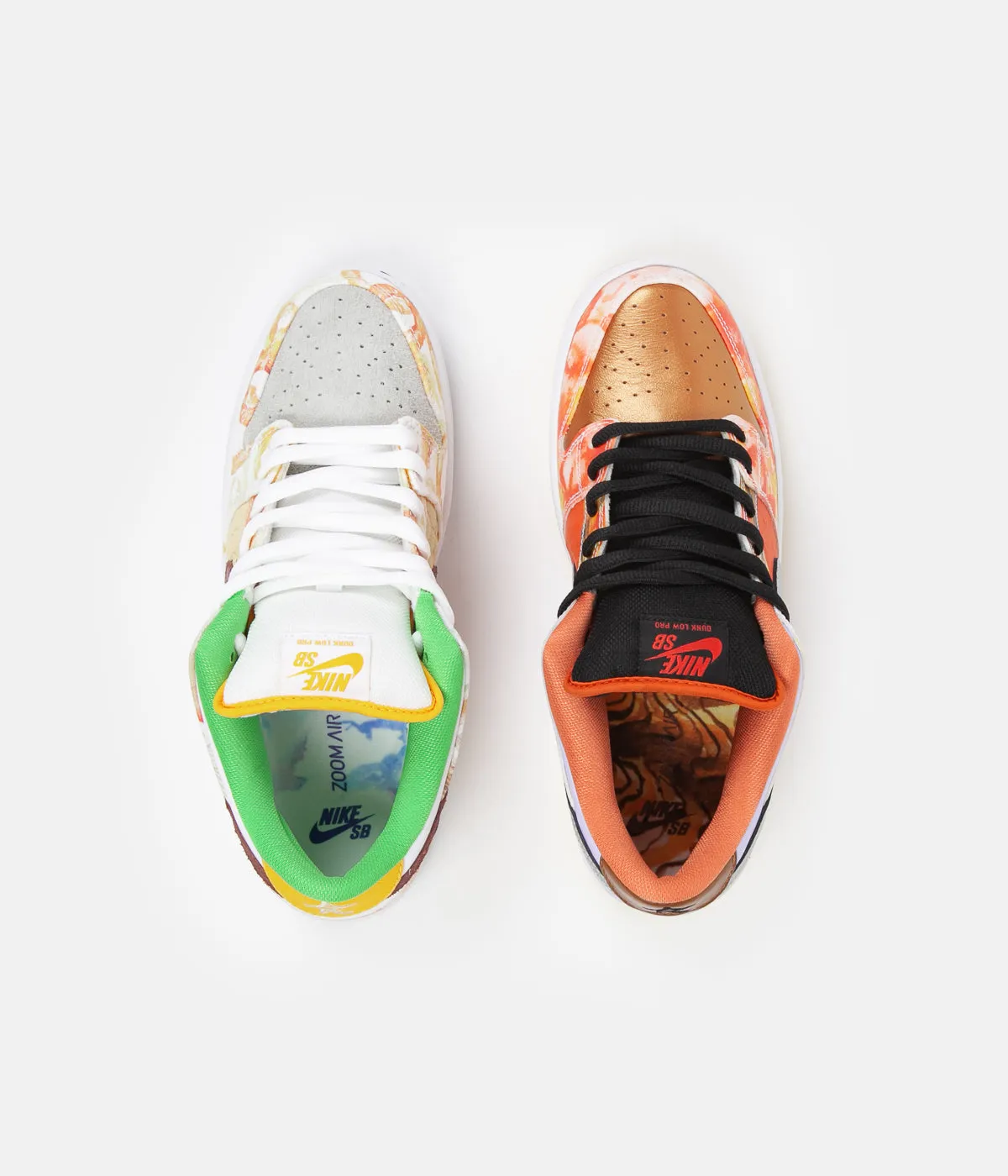 Nike SB Dunk Low Pro 'Street Hawker' Shoes - Metallic Copper / Metallic Silver