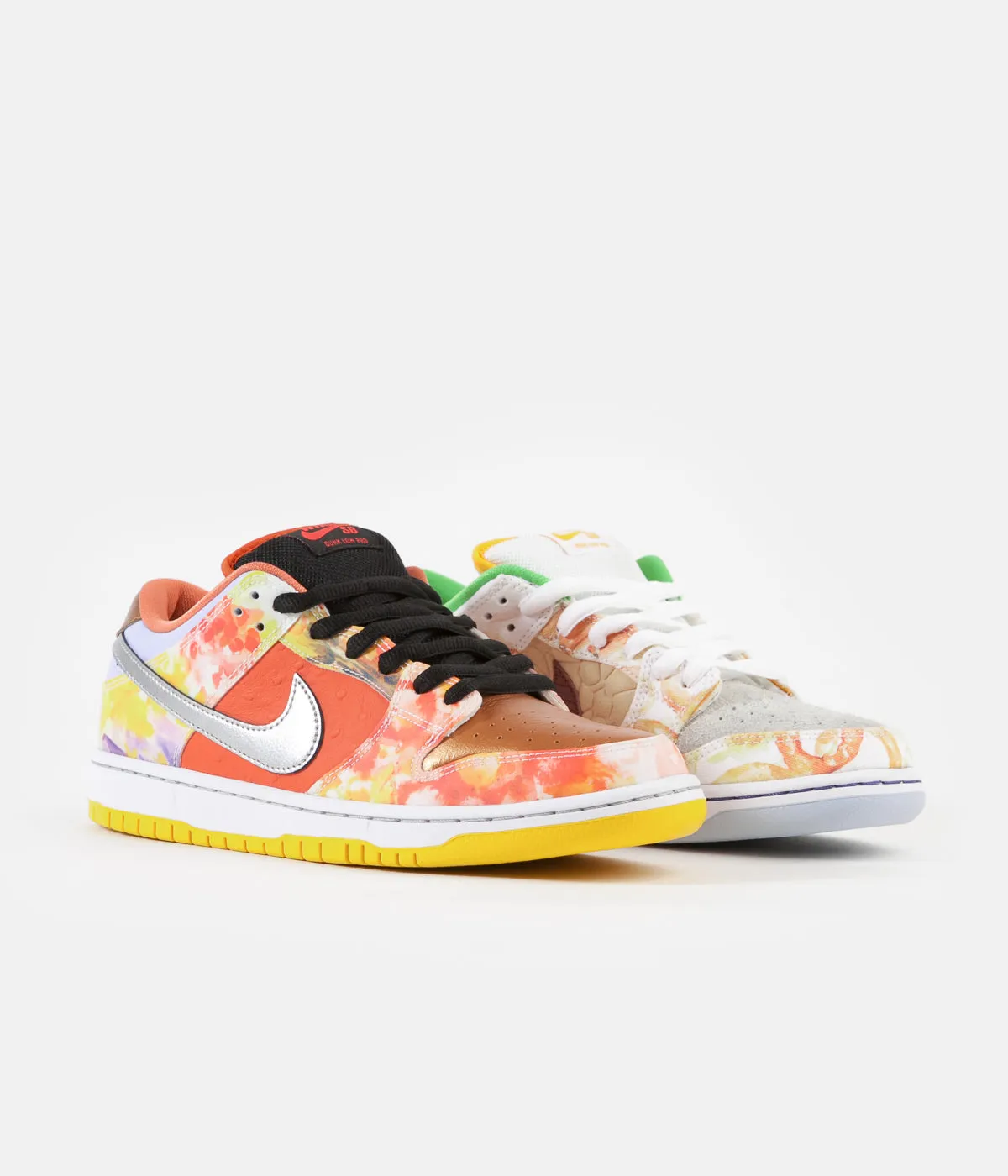 Nike SB Dunk Low Pro 'Street Hawker' Shoes - Metallic Copper / Metallic Silver