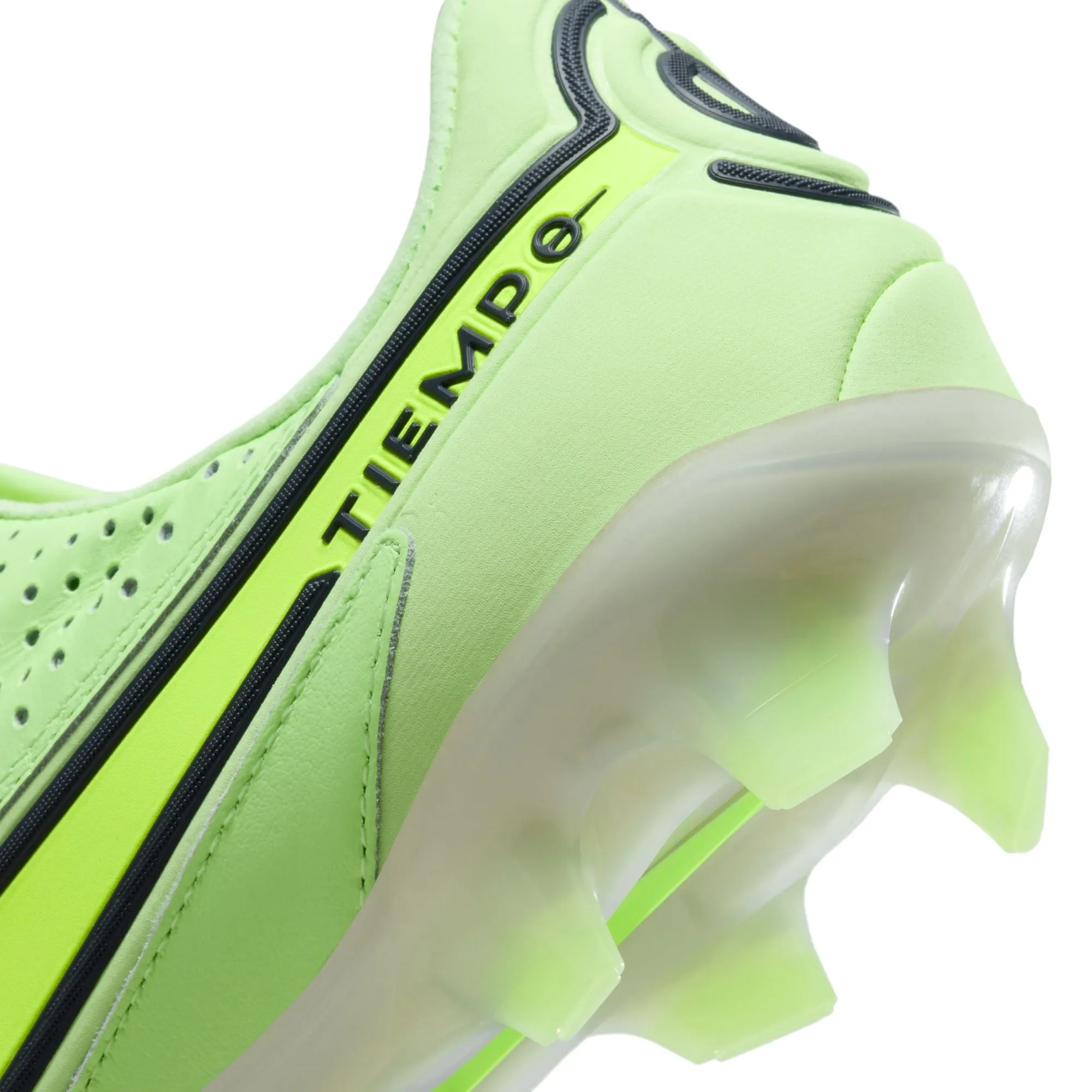 Nike Tiempo Legend 9 Elite FG Firm Ground Soccer Cleat - Yellow/White/Dark Grey