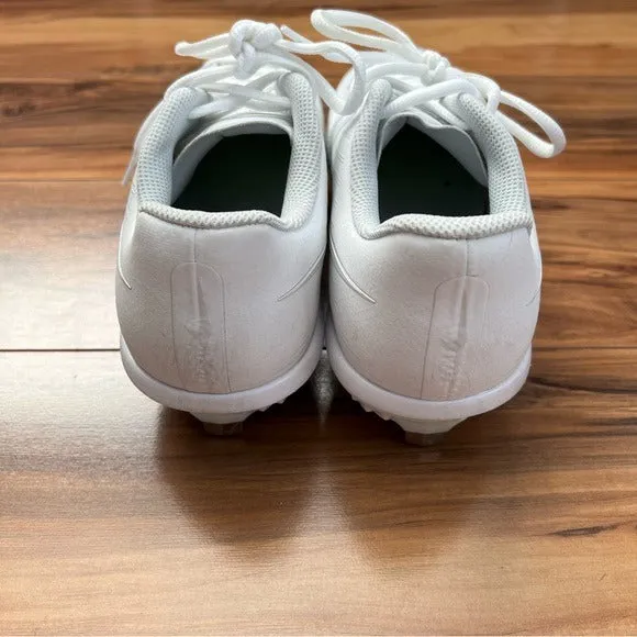 Nike White Lunarlon Softball Cleats