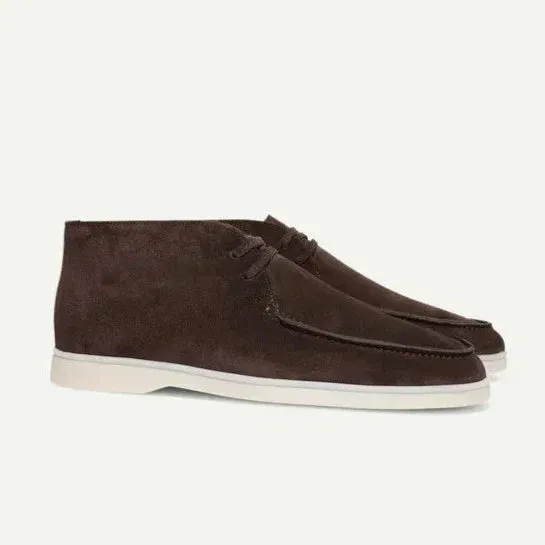 Noble Wear Suede Laced Shoes