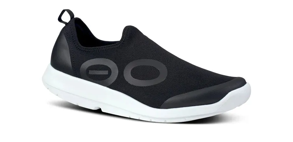 OOFOS OOmg Sport Shoe (White/Black) - Men's