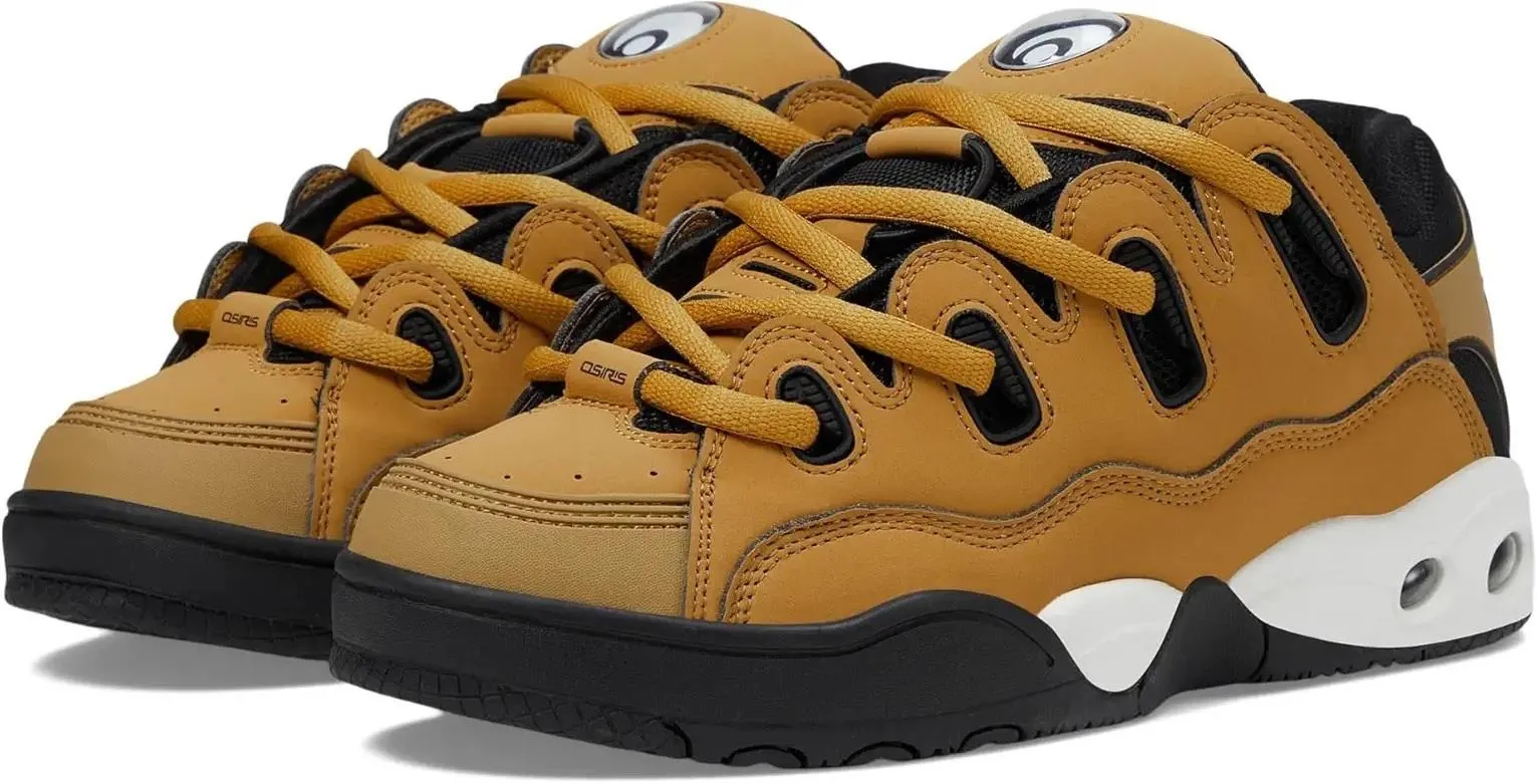 Osiris D3 OG Tan Black Mens Skate Trainers Shoes
