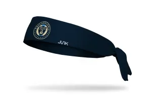 Philadelphia Union: Logo Navy Tie Headband
