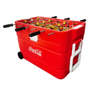 Portable Foosball Cooler With Wheels