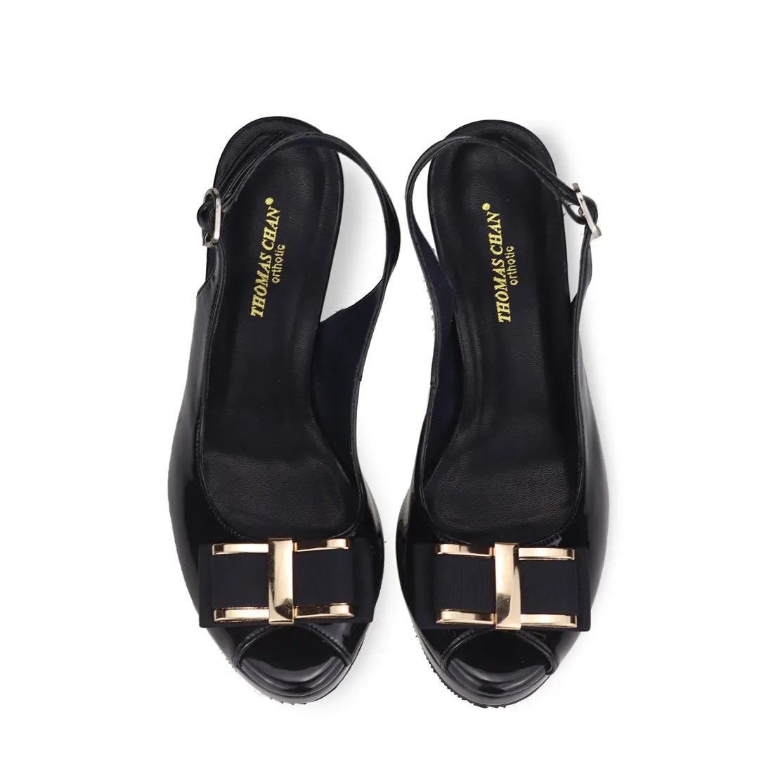 [Pre-Order] Peep Toe Slingback Stiletto High Heels 3"inch [Office Wear Series]
