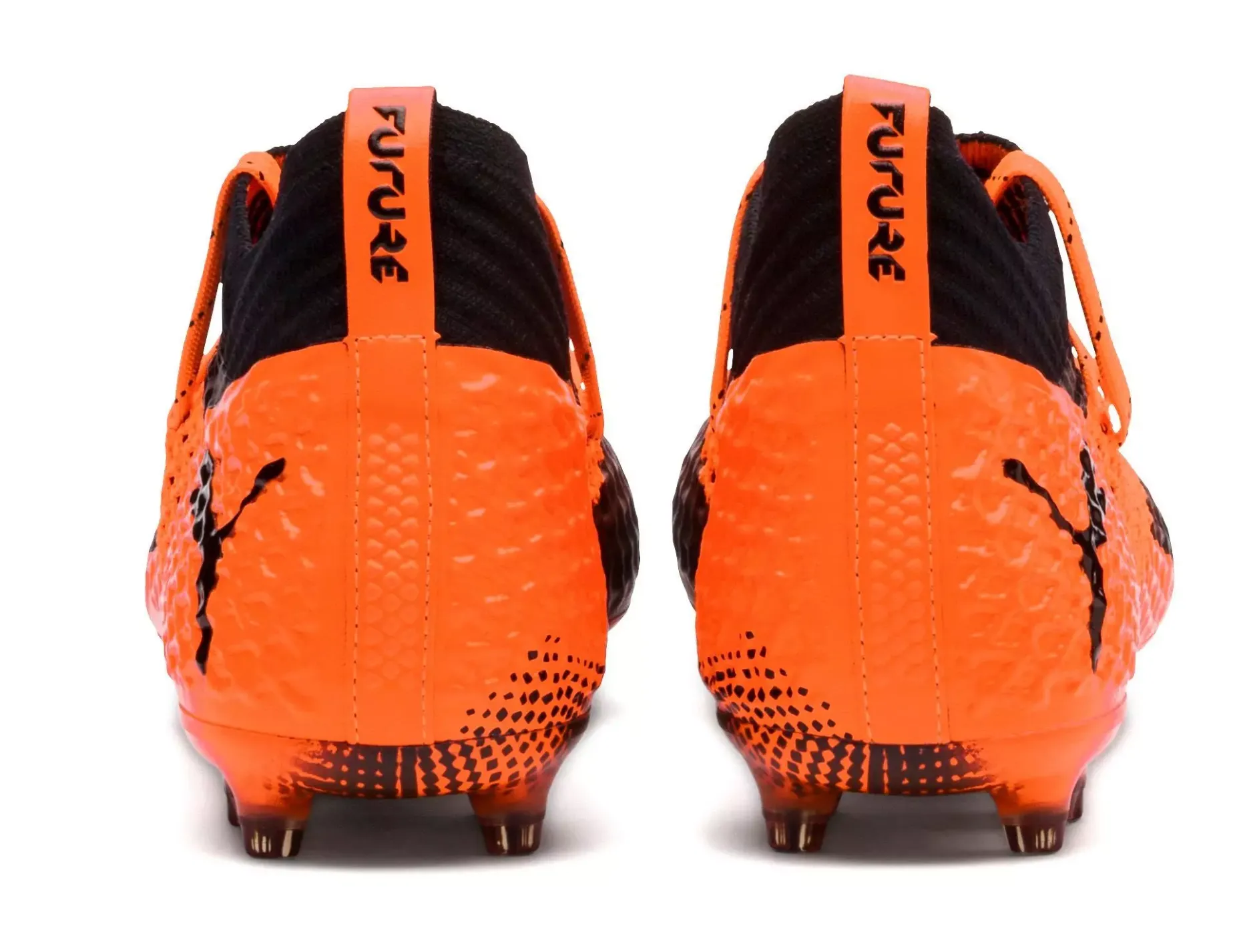 Puma FUTURE 2.1 NETFIT FG/AG Firm Ground Soccer Cleat - Black/Orange