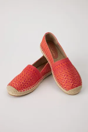 Quinn Hot Pink Espadrille