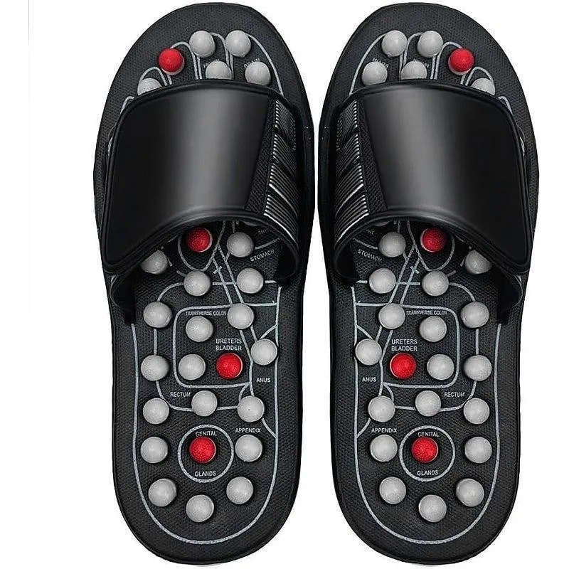 Reflexology Acupressure Slippers – Foot Therapy for Pain Relief