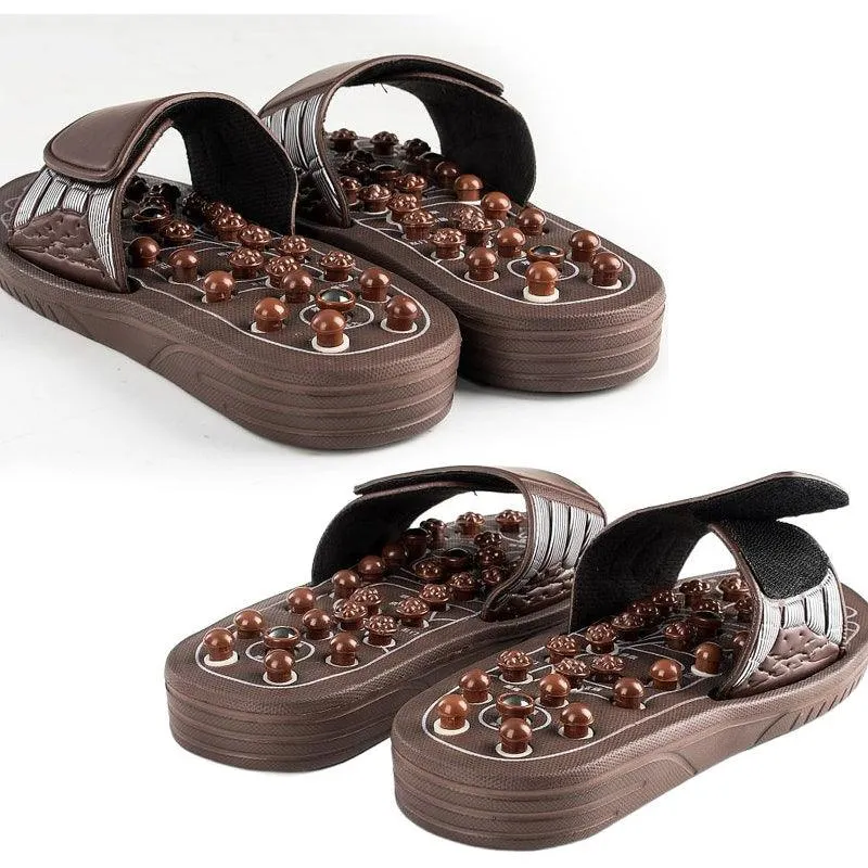 Reflexology Acupressure Slippers – Foot Therapy for Pain Relief